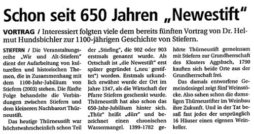 Newestift